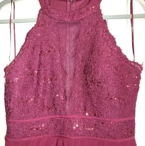 Red Sequin Mini Dress Size 7/8